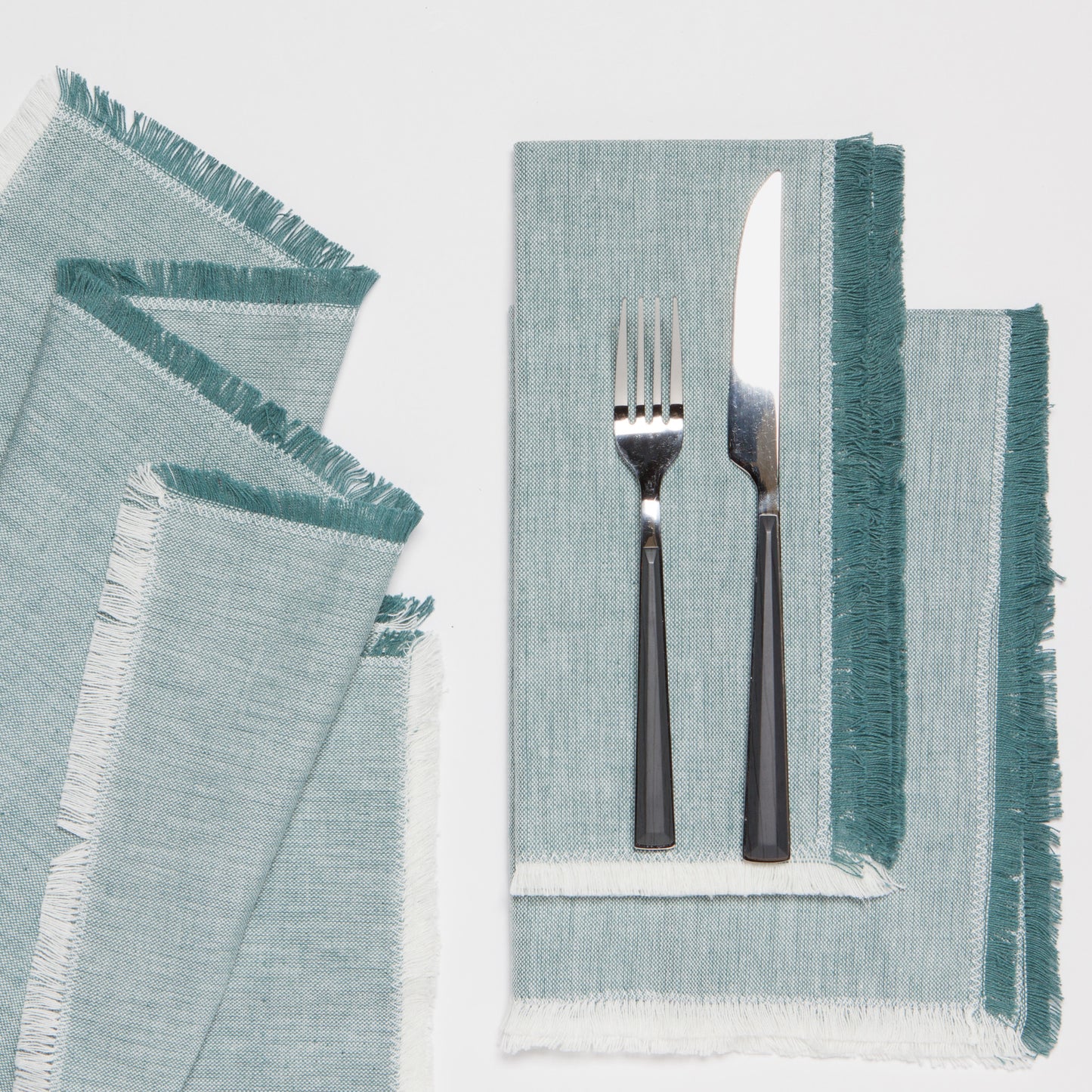 Lagoon Chambray Napkins Set of 4