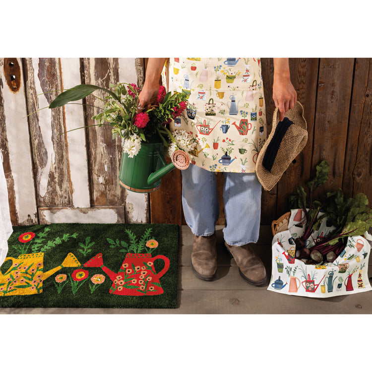 Watering Cans Chef Apron