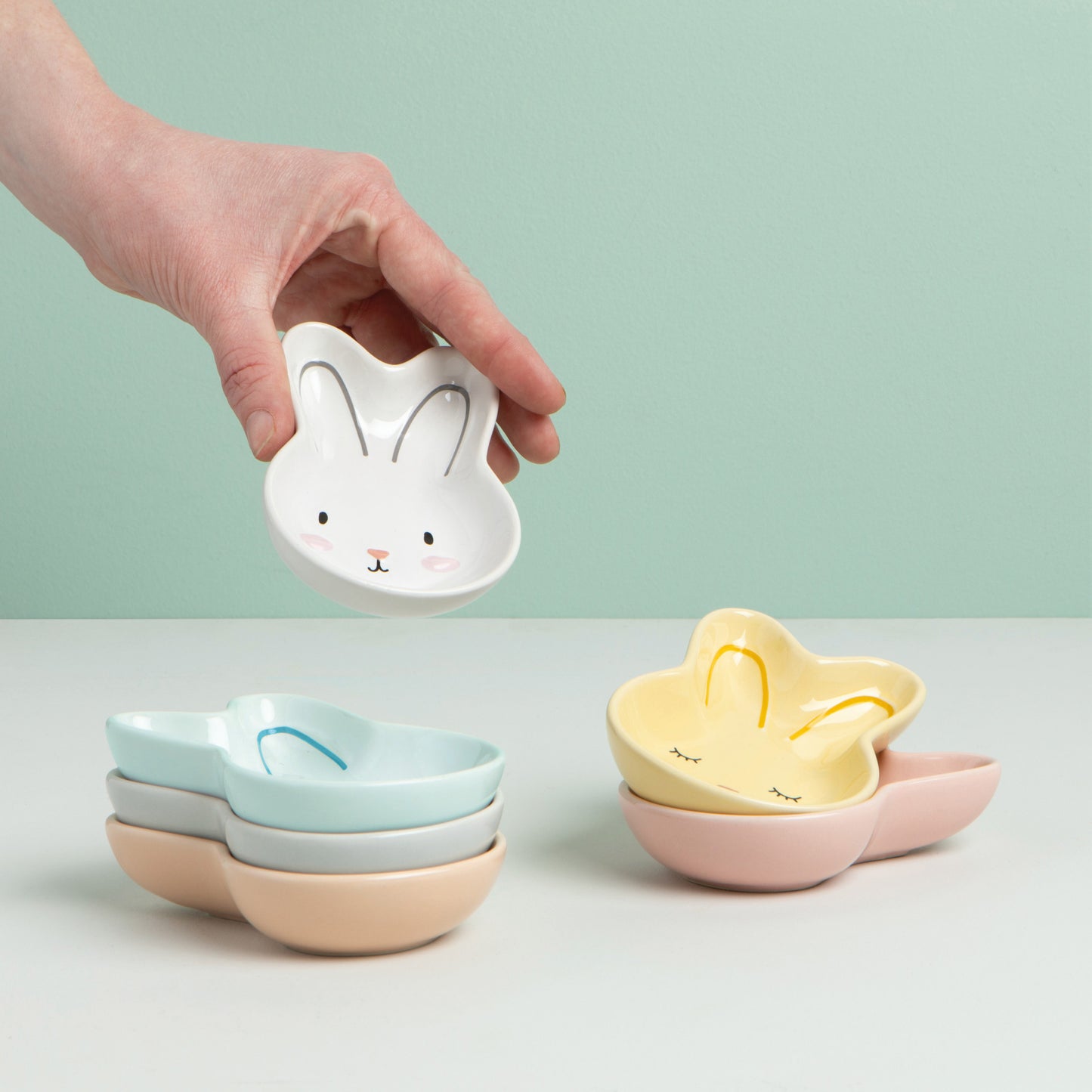 Easter Pinch Bowls Set of 6 Assorted