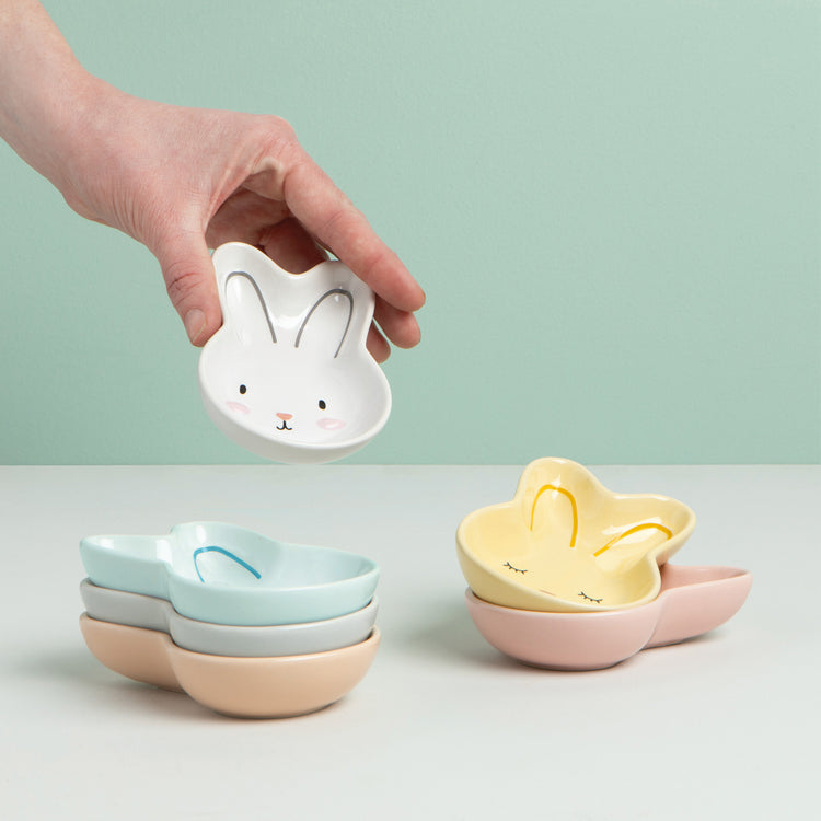 Easter Pinch Bowls Set of 6 Assorted