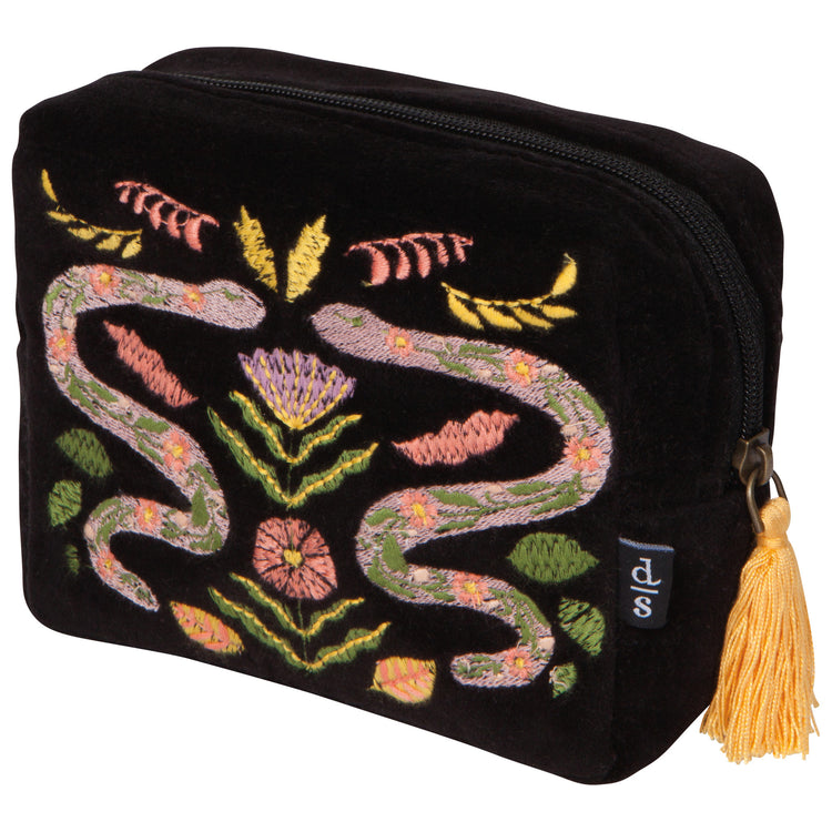 Amulet Embroidered Pouch