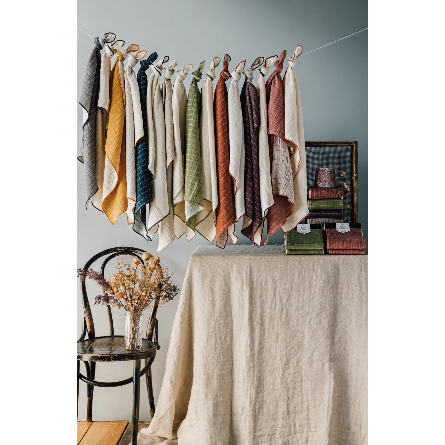 Shadow Double Weave Dishtowels Set of 2