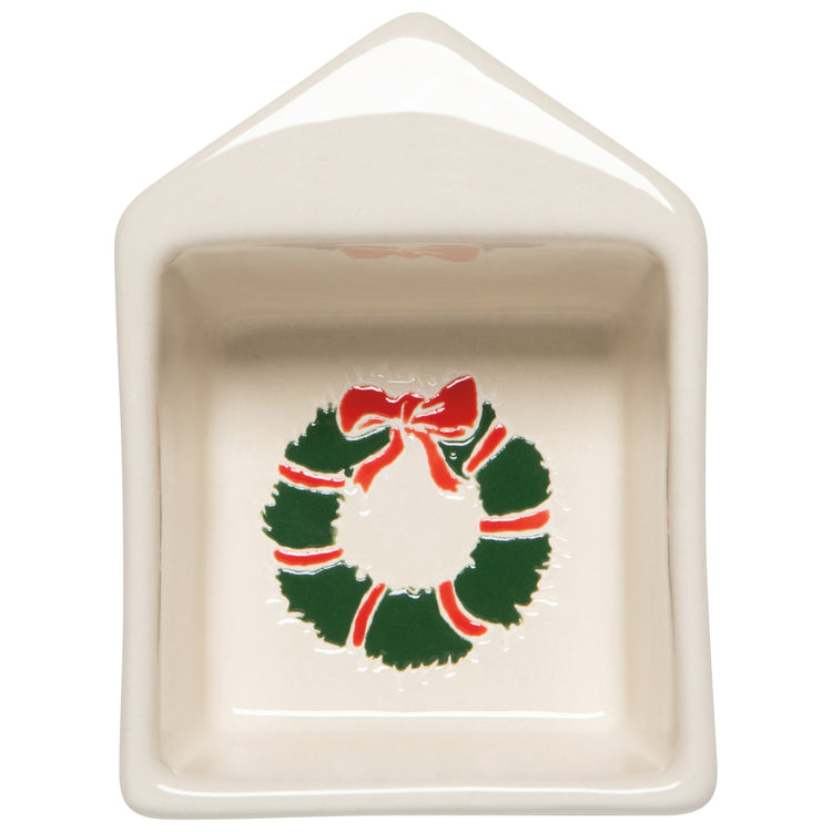 Glitzmas Christmas Dipping Dish With Tray Set