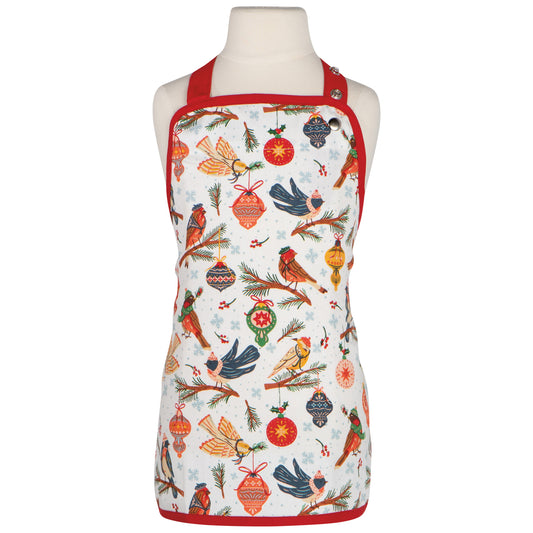 Season's Tweetings Christmas Kids Apron