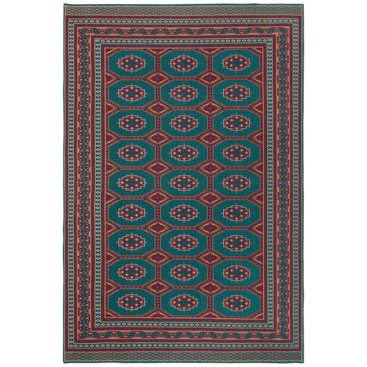 Mural Cotton Rug 4 x 6 ft