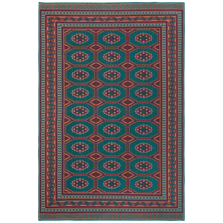 Mural Cotton Rug 4 x 6 ft