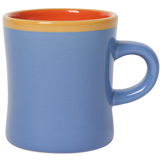Color Pop Blue Diner Mug