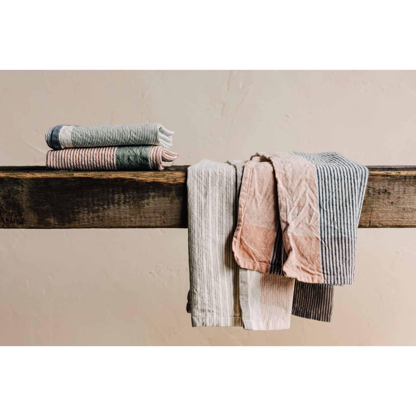 Nectar Array Stripe Dishtowel Set of 2