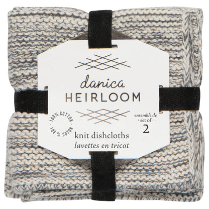 Shadow Knit Dishcloths Set of 2