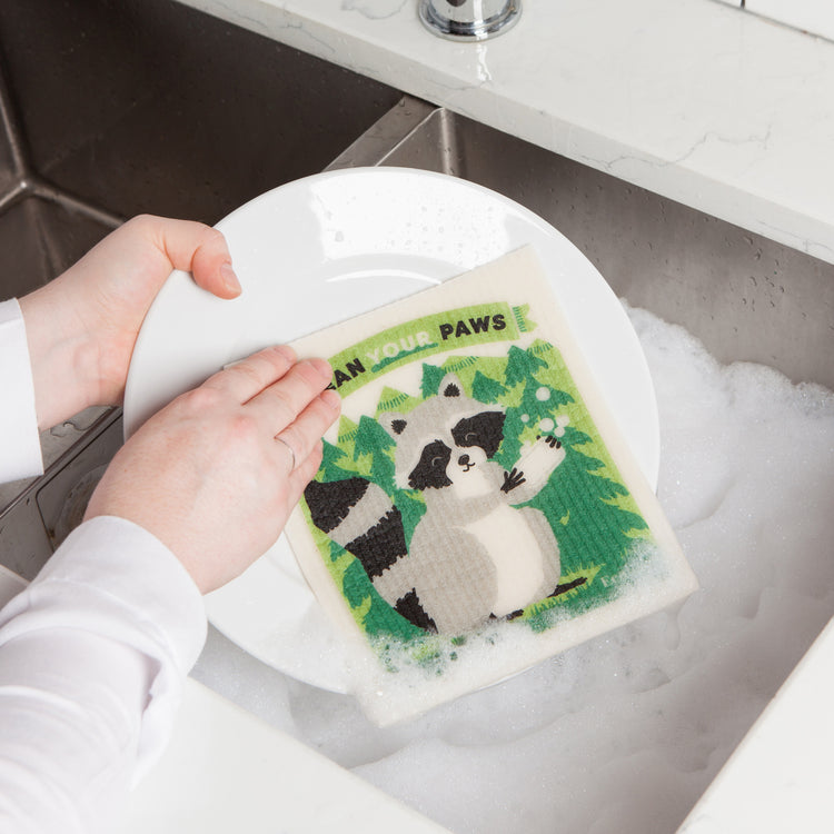 Clean Your Paws Swedish Dishcloth