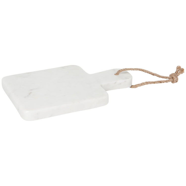 White Marble Snack Serving Paddle