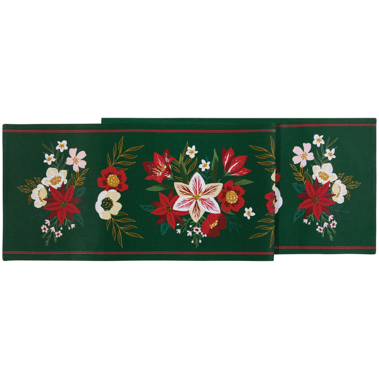 Amaryllis Christmas Runner