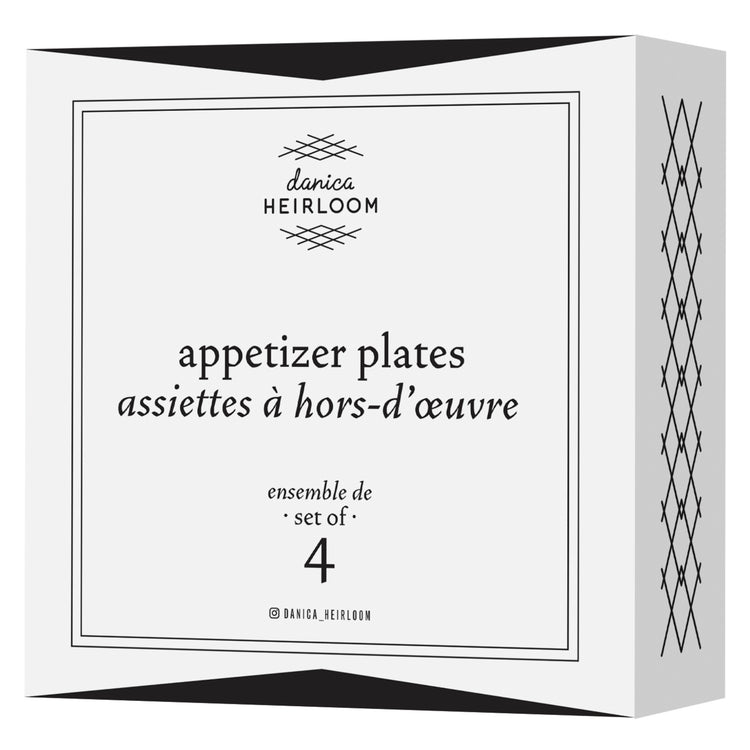 Porto Stamped Plates Set of 4