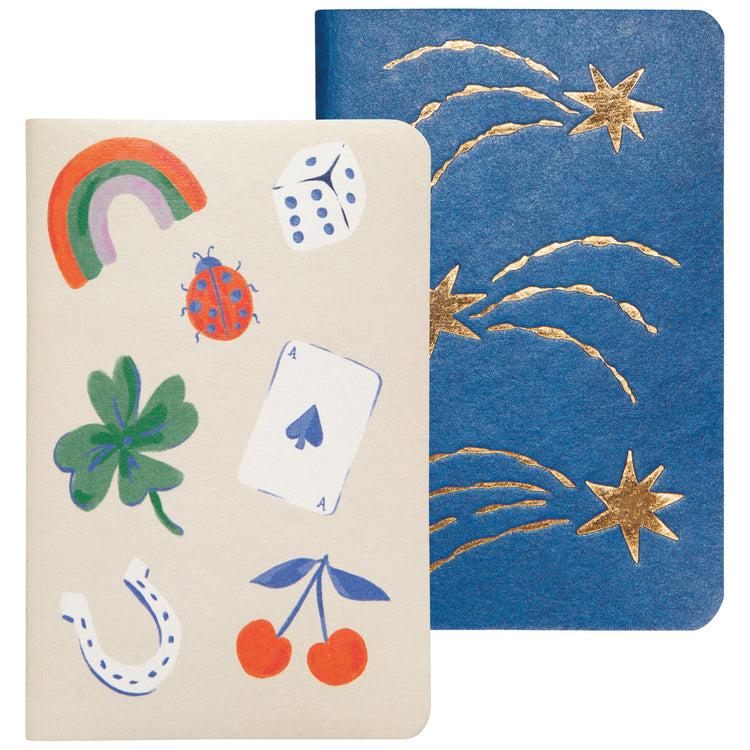 Feeling Lucky Pocket Notebooks Set of 2