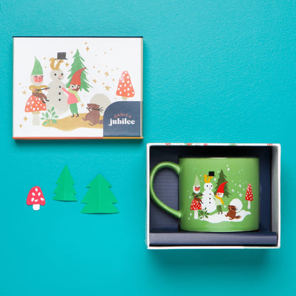 Gnome For The Holidays Christmas Mug in a Box
