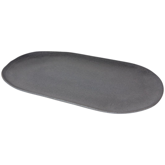 Graphite Fresco Platter