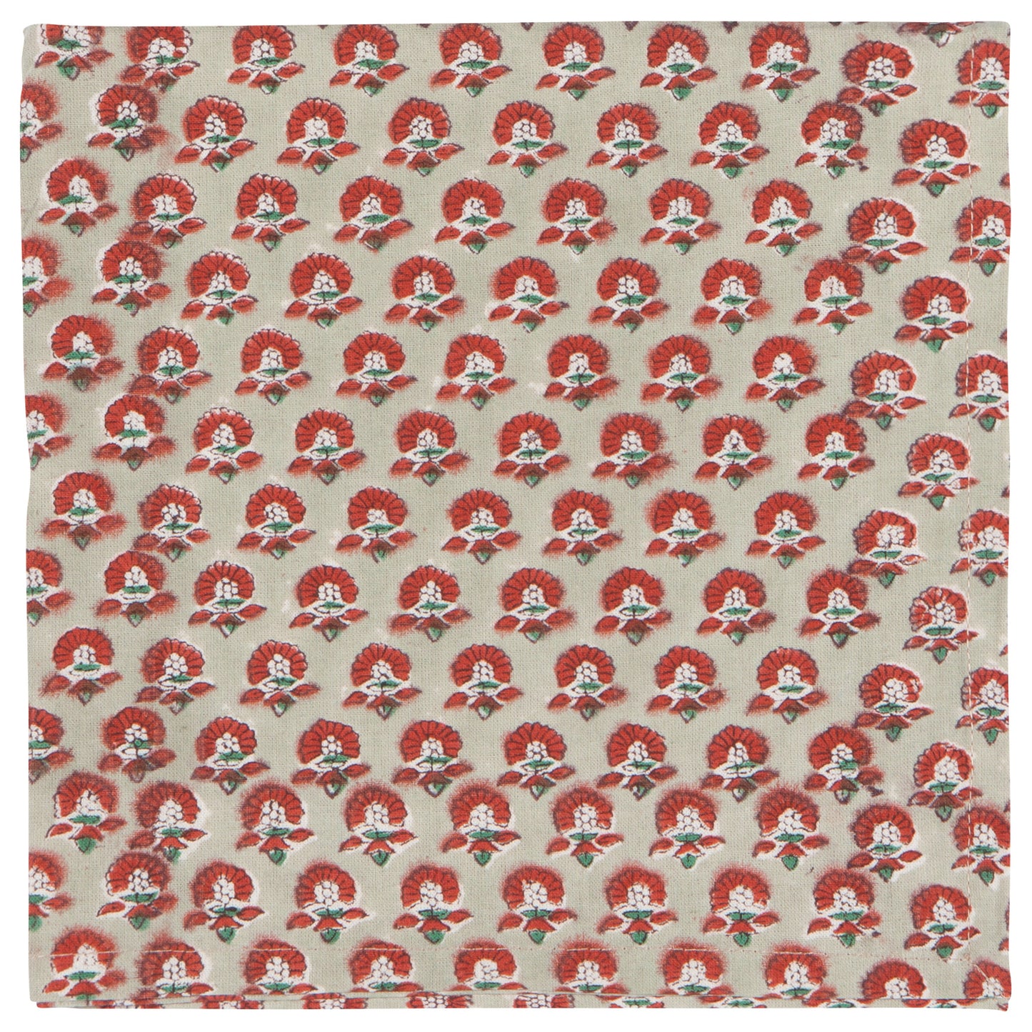Field Block Print Napkins Set of 4