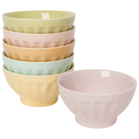 Bits & Dots Porcelain Pinch Bowl Set