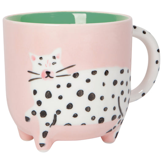 Dotty Cat Critter Mug