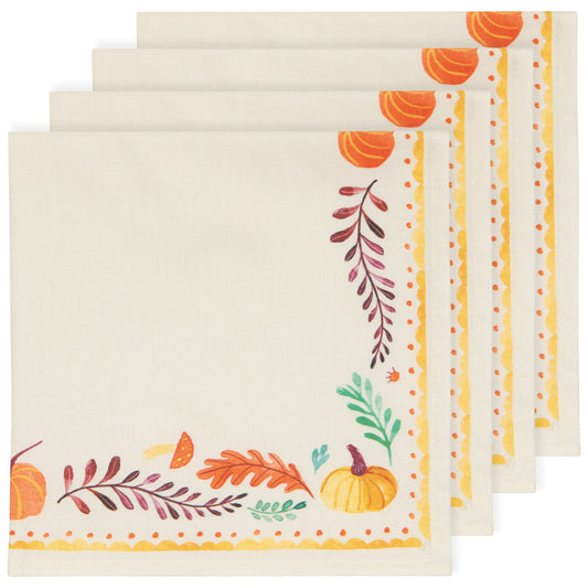 Autumn Plenty Thanksgiving Napkin Set of 4