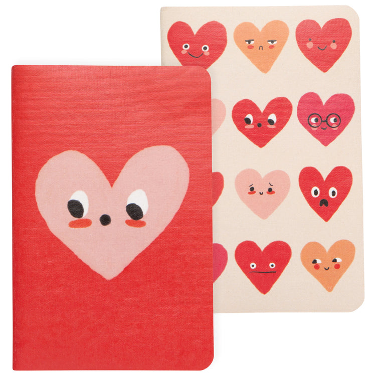 Heart to Heart Pocket Notebooks Set of 2