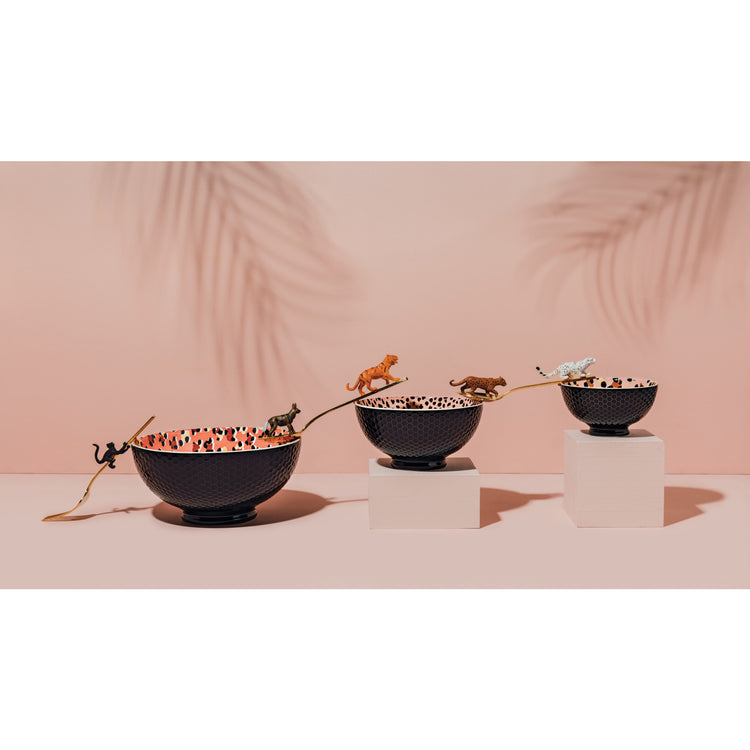 Wild Heart Stamped Bowl Large 8 inch