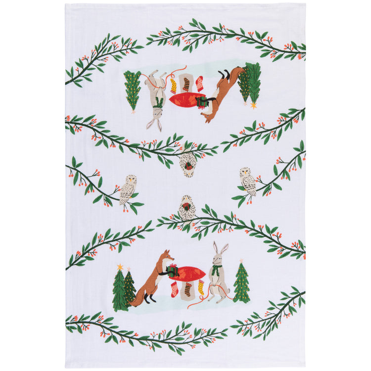 Forest Fete Floursack Dishtowels Set of 2