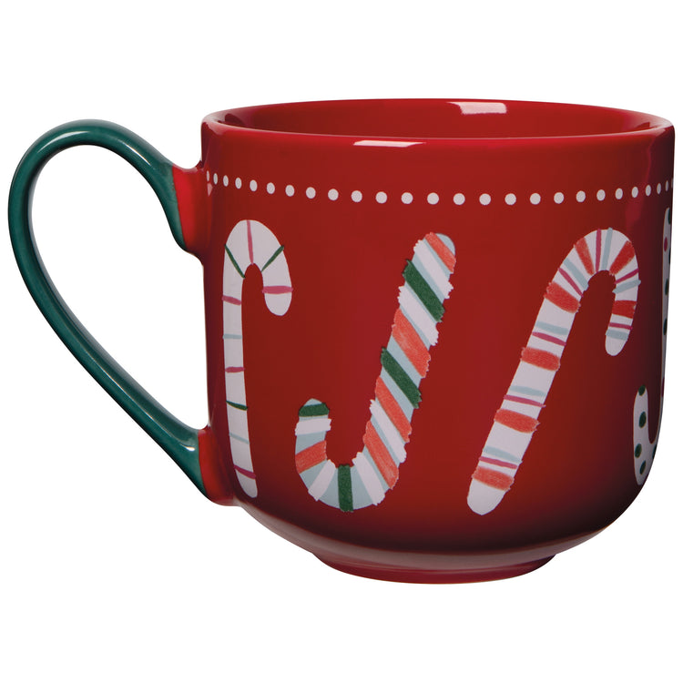 Merry Mints Christmas Mug and Dishtowel Set