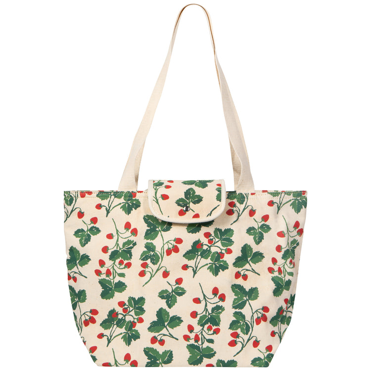 Berry Bramble Folding Insulated Tote