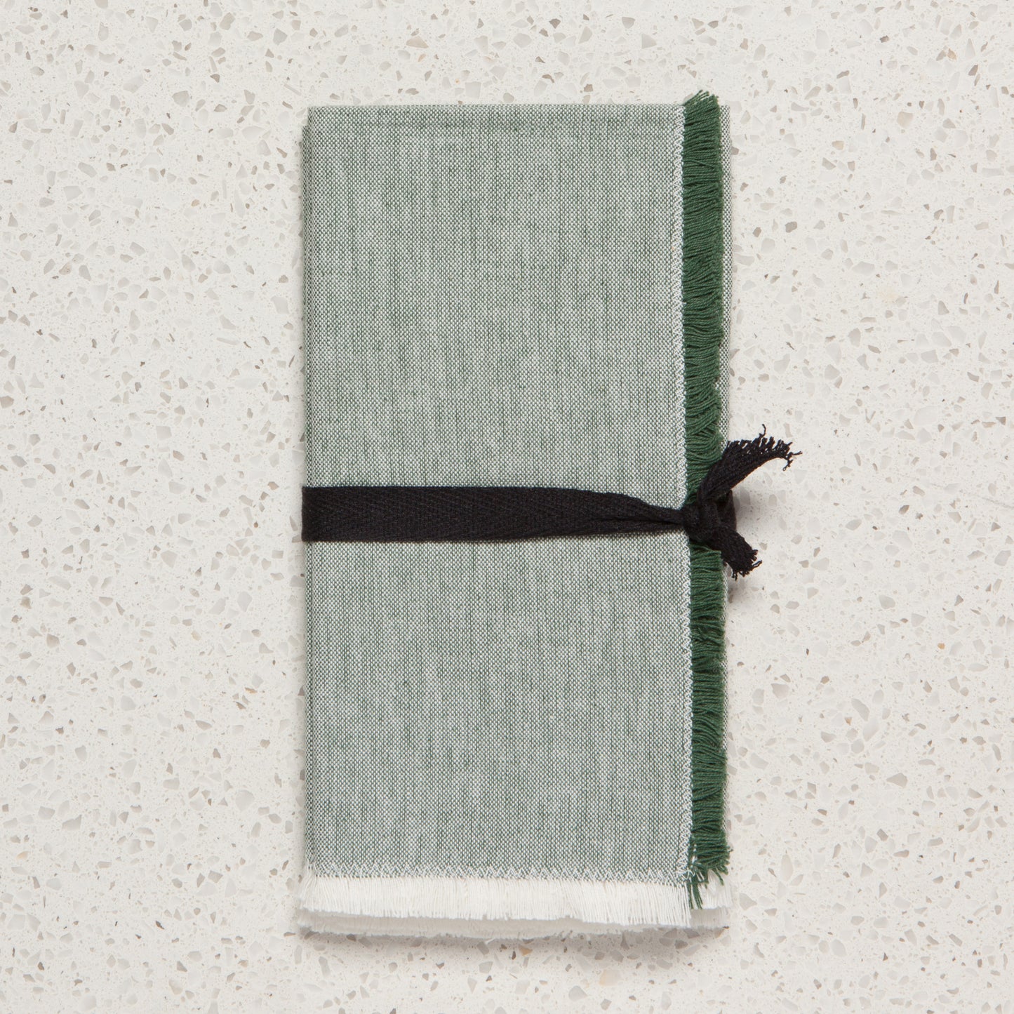 Jade Green Chambray Napkins Set of 4