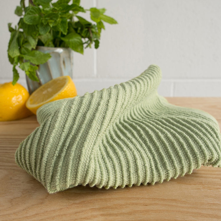 Ripple Sage Green Dishcloths Set of 2