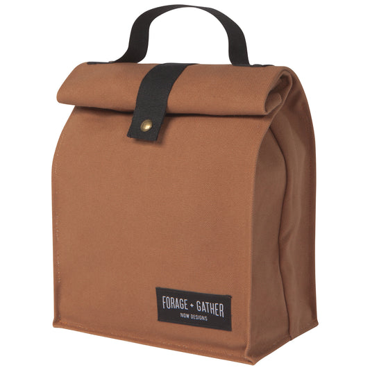 Forage And Gather Brown Lunch Bag