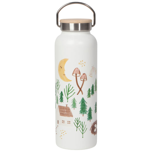 Cozy Cottage Stainless Steel Water Bottle