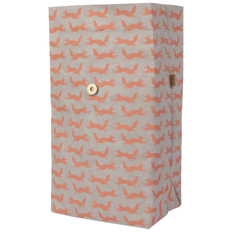 Hill And Dale Fox Paper Kraft Lunch Bag