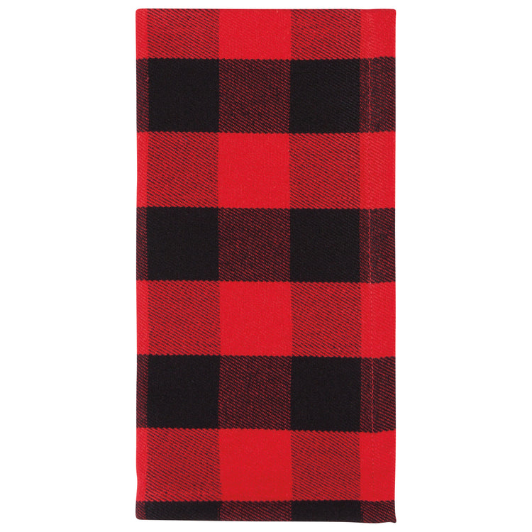 Second Spin Red Buffalo Check Napkins Set of 4