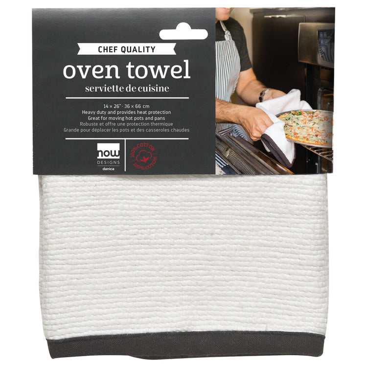 White Thick Oven Towel