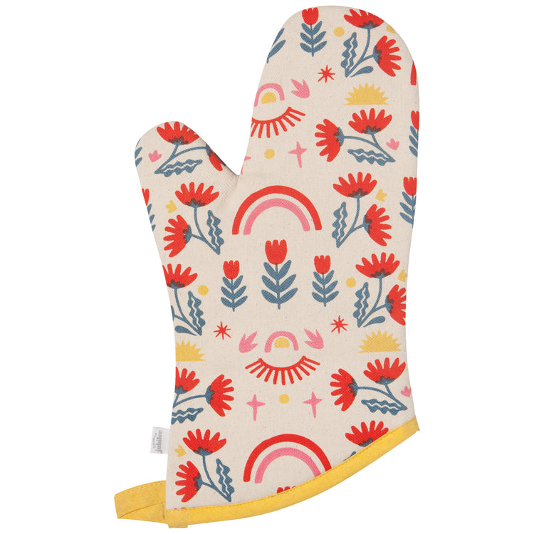 Be Here Now Oven Mitts Set of 2