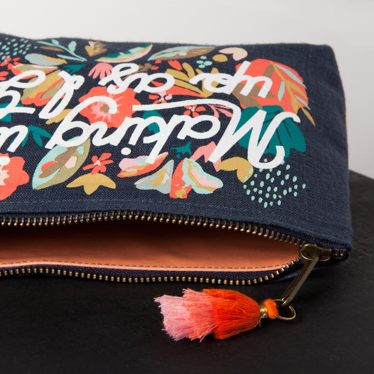 Superbloom Small Cosmetic Bag