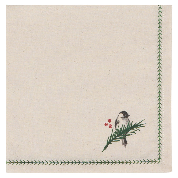 Forest Birds Napkins Set of 4