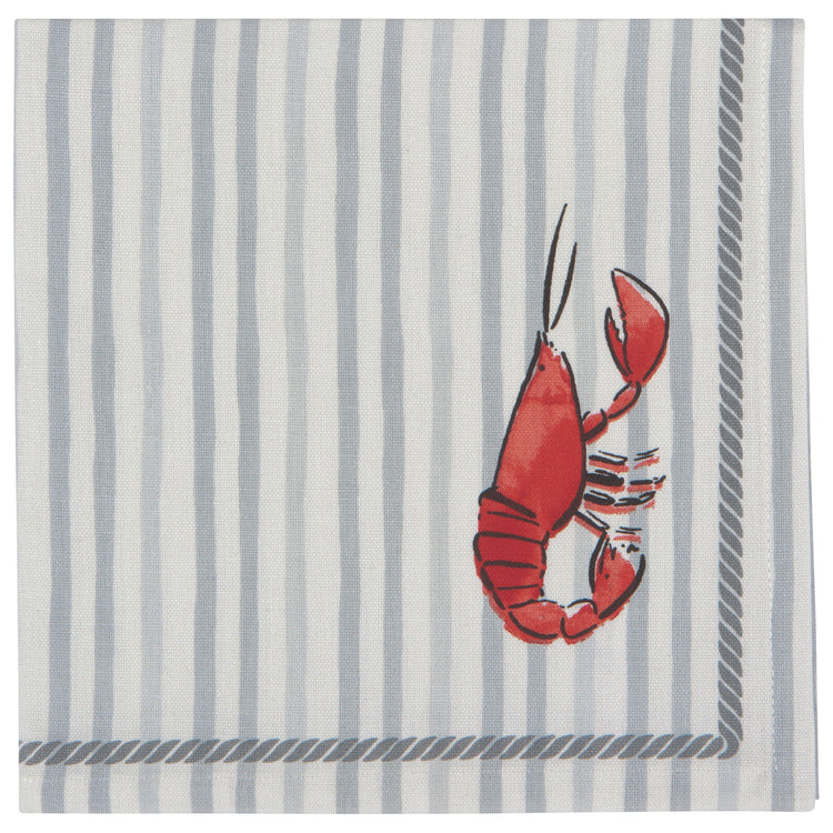 Lobster Printed Napkins Set of 4