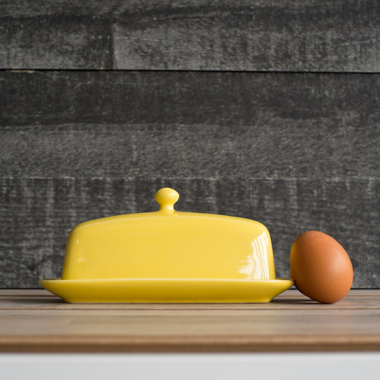 Rectangle Lemon Butter Dish