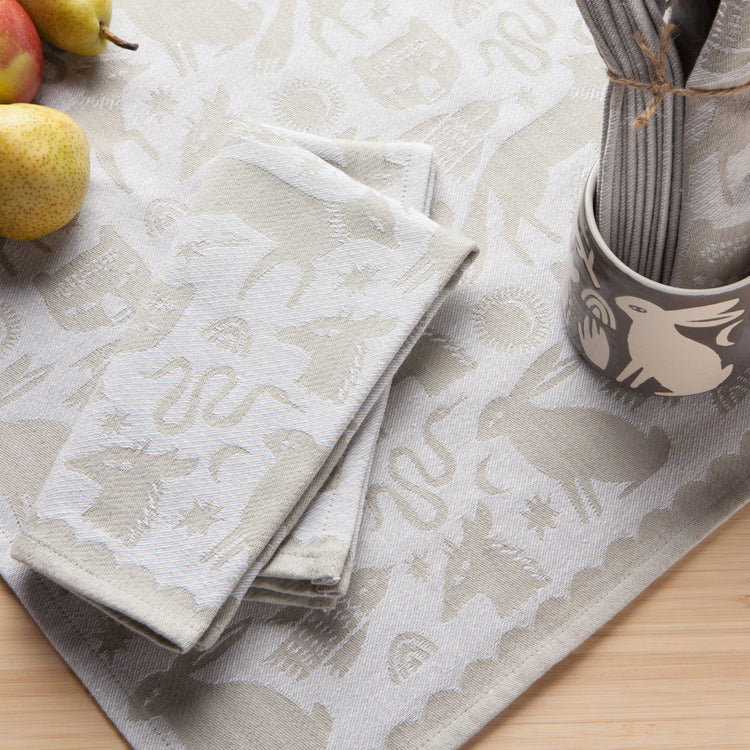 Timber Jacquard Napkins Set of 4