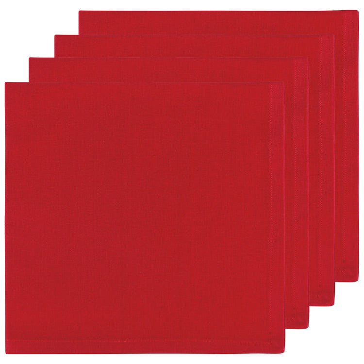 Spectrum Napkins Chili Red Set of 4