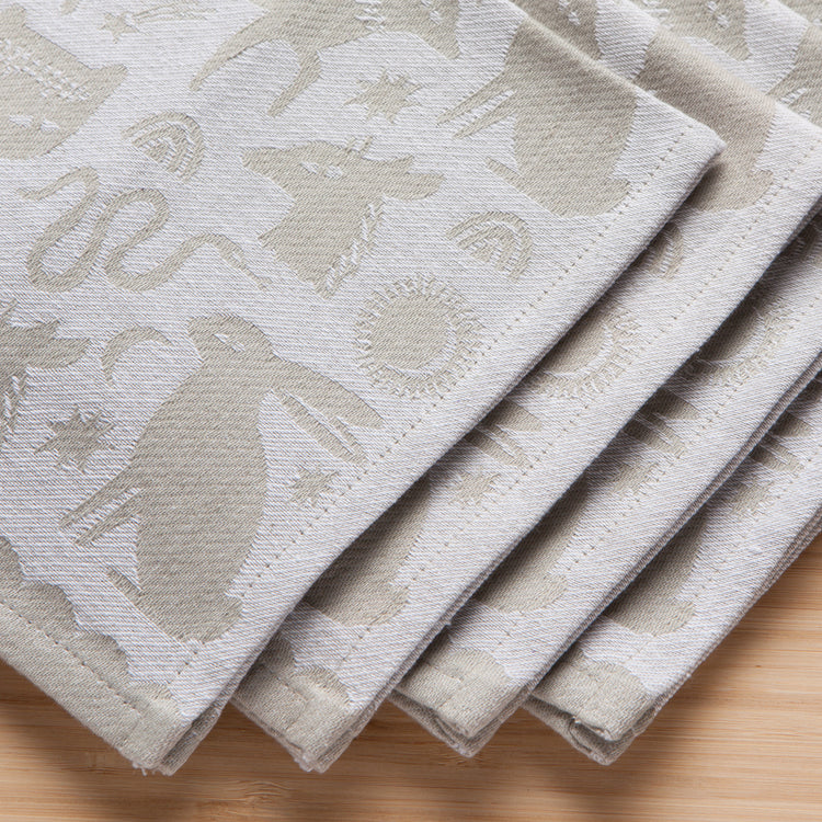 Timber Jacquard Napkins Set of 4