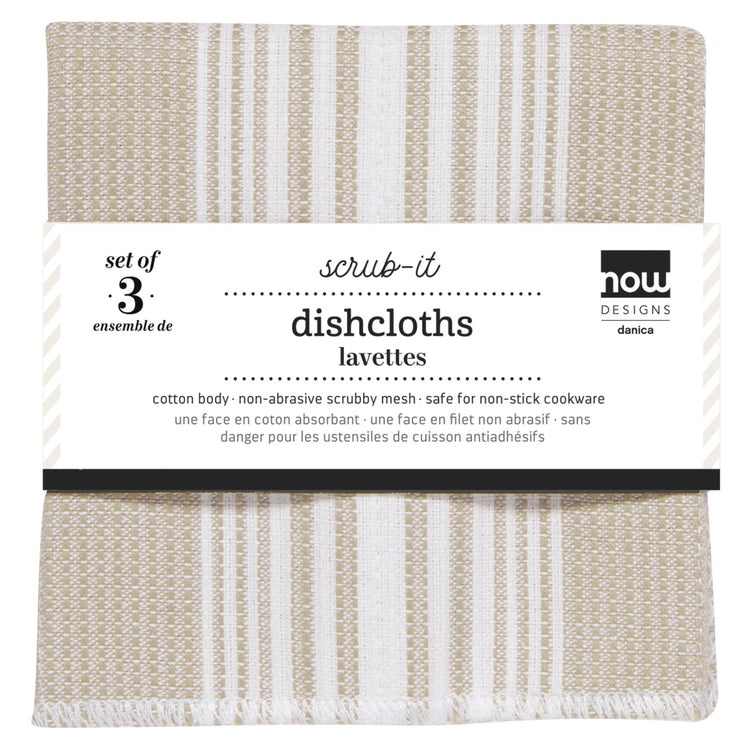 Scrub-It Sandstone Dishcloths Set of 3