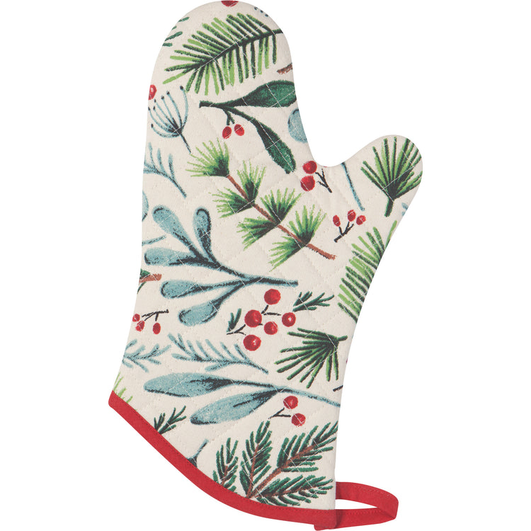 Bough And Berry Chef Oven Mitt