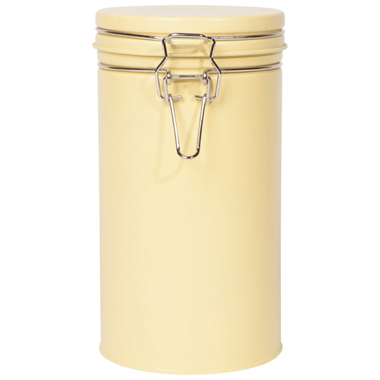 Matte Steele Sunrise Yellow Canister Large