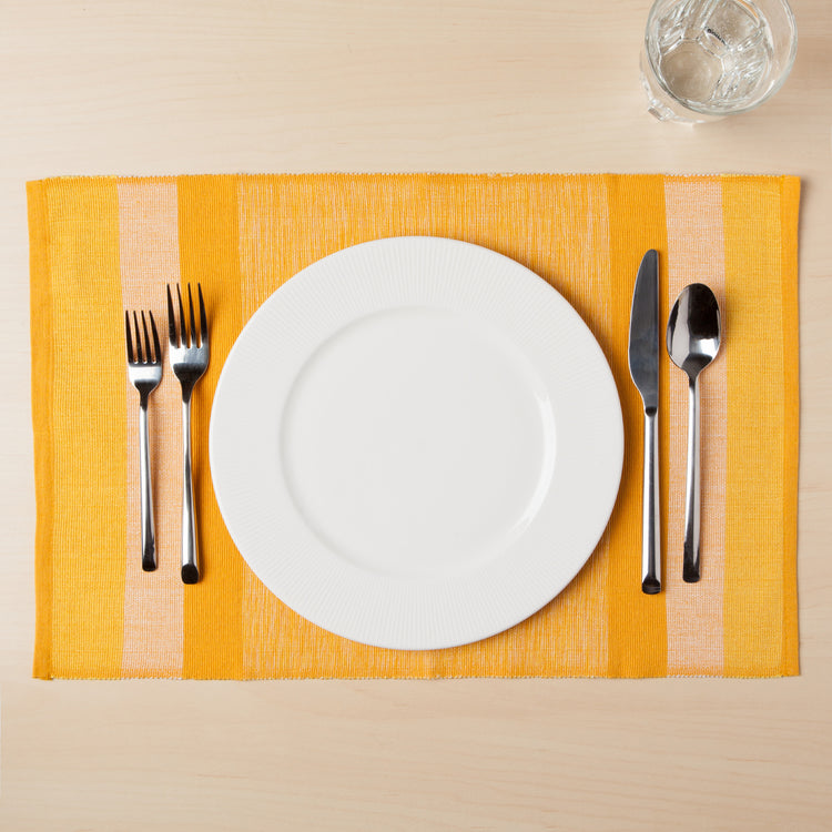 Second Spin Yellow Placemats Set of 4