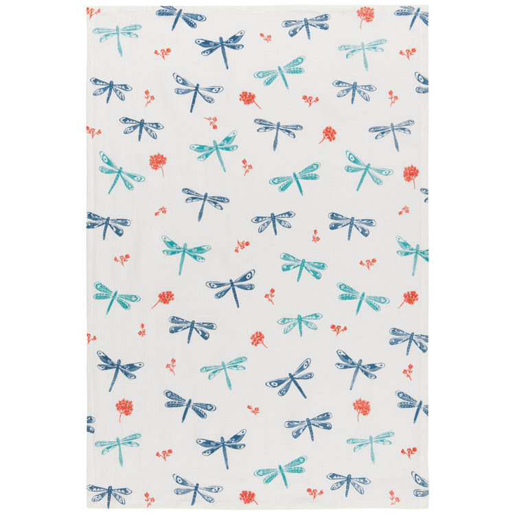 Dragonfly Baker Floursack Dishtowels Set of 3