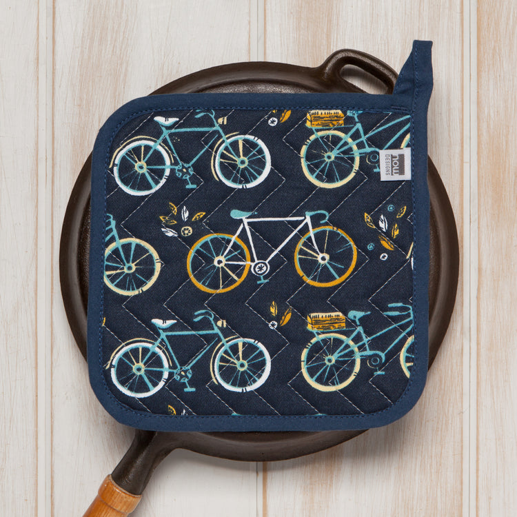 Sweet Ride Quilted Potholder 8 inch